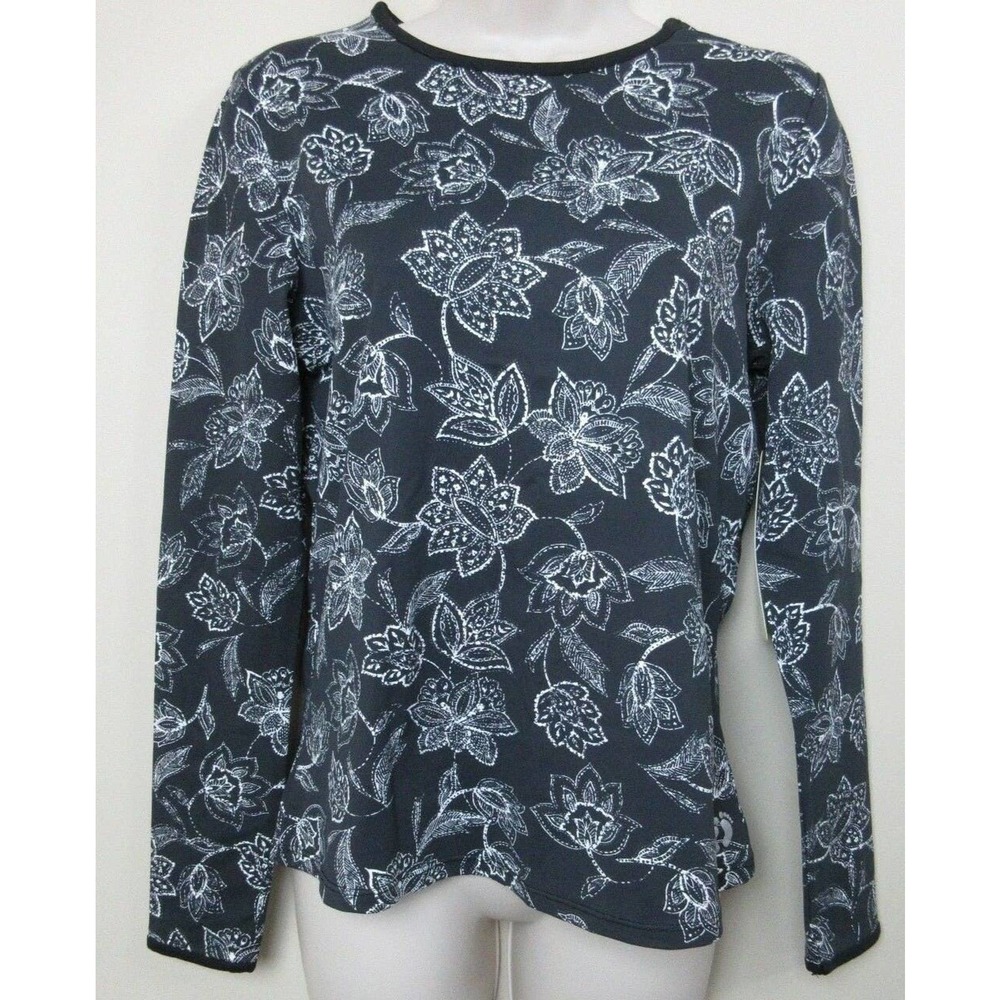 Hang Ten Swim Top Back Pocket UPF 50+ Size S NWT